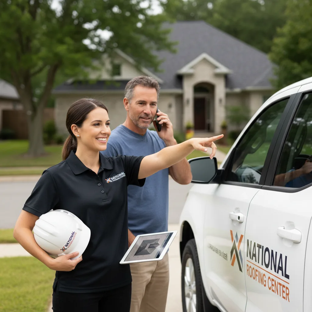 National Roofing Center customer support in Houghton Lake